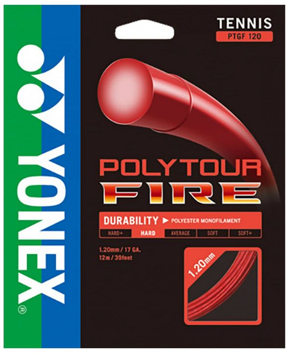 Yonex Poly Tour Fire 1.20 Red